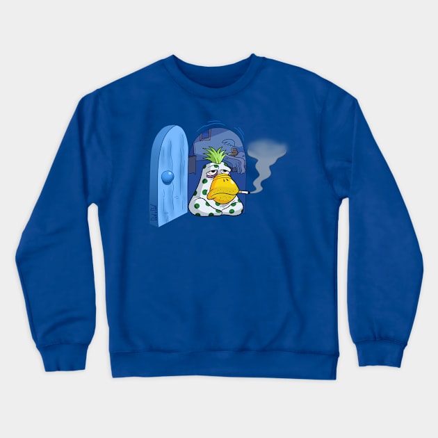 Dodo Depresso Crewneck Sweatshirt by DaneDav